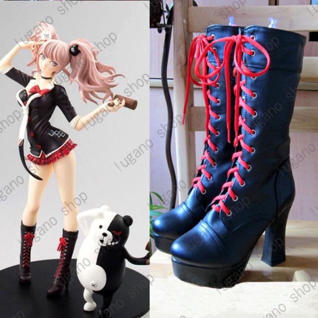 ダンガンロンパ 　江ノ島盾子（えのしま じゅんこ）　コスプレ専用靴 ブーツ 　通用靴　靴　コスチューム 22-28cmの通販は 6,800円