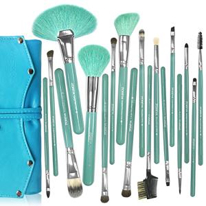 メイクブラシセット/化粧筆/化粧ブラシセット 専用収納ケース付18本セット STZ-1830の通販は 7,982円