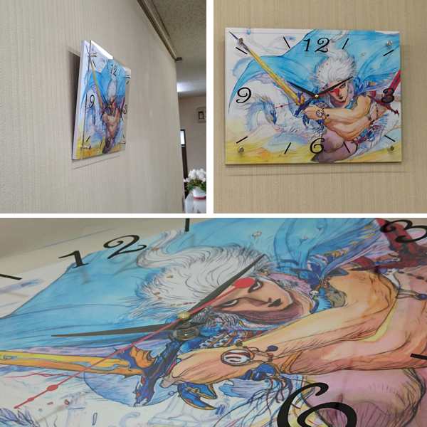 天野喜孝コレクションアートクロック(掛け時計,天野喜孝展