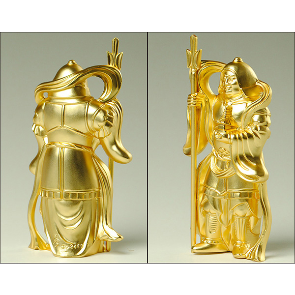 【美品】 七福神 置物 縁起物　御利益幸福　神様　ゴールド　金色 七福神 置物 縁起物 御利益幸福 神様 ゴールド 金色 美品 七福神 置物