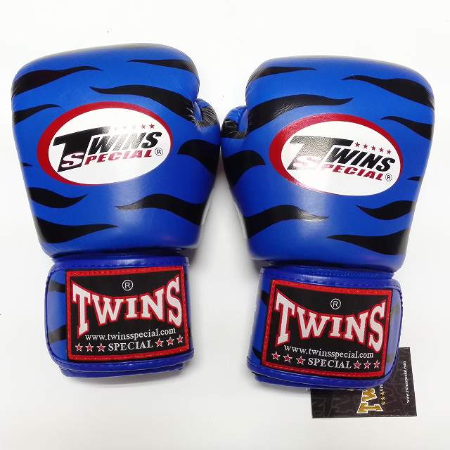 新品 正規 TWINS 本格ボクシンググローブ 本革製 サイズ選択 Z青黒