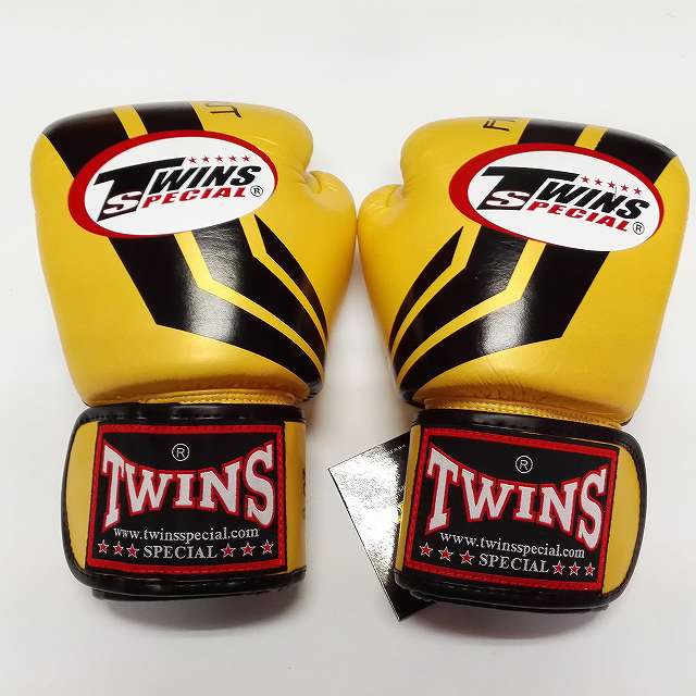 新品 正規 TWINS 本格ボクシンググローブ 本革製 サイズ選択 Fs金黒
