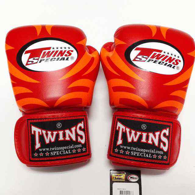 買い新品 正規 TWINS 本格ボクシンググローブ 本革製 サイズ選択 青 ボクシング