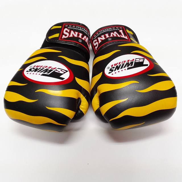 新品 正規 TWINS 本格ボクシンググローブ 本革製 サイズ選択 Z黒黄