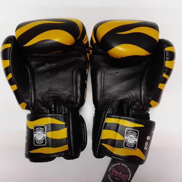 新品 正規 TWINS 本格ボクシンググローブ 本革製 サイズ選択 Z黒黄 monko-shop_10756