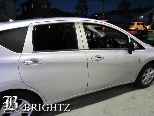 BRIGHTZ ノート E12 NE12 超鏡面ステンレスメッキピラーパネル バイザー無用 8PC PIL−SIL−269の通販は BRIGHTZ ノート E12 NE12 超鏡面ステンレスメッキピラーパネル バイザー無用 8PC PIL−SIL−269の通販は