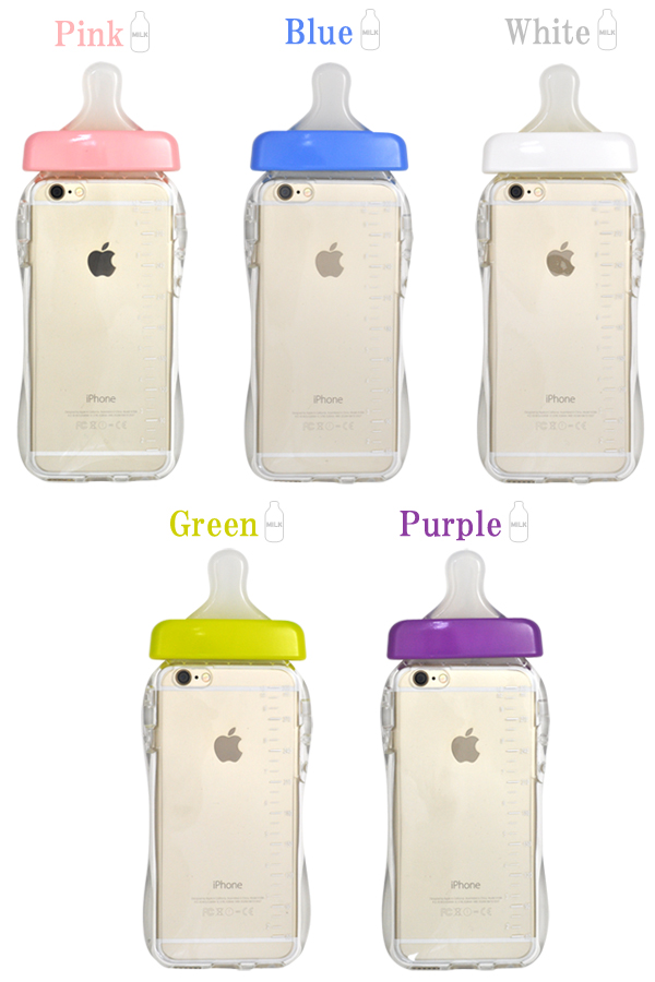 Iphone6 Iphone6s 哺乳瓶型ケース 透明 クリア ソフトケース アイフォン6 アイフォン6s用 保護カバーの通販はau Pay マーケット N Style