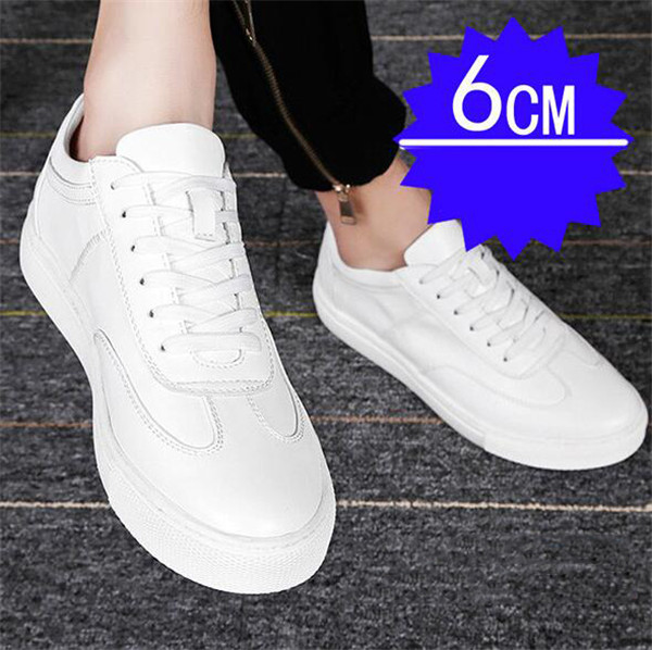 スニーカーメンズカジュアルシューズシークレットシューズ運動靴男の子靴秋冬通気性インヒールシューズ 2色ブラックの通販はau Pay マーケット コラボ足立