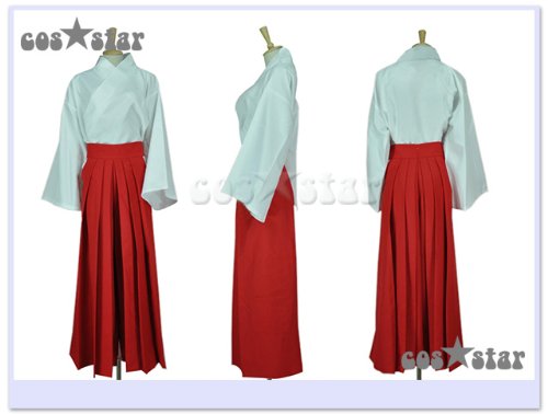 蒼黒の楔 緋色の欠片3 春日珠紀風 巫女服 風 コスチューム コスプレ