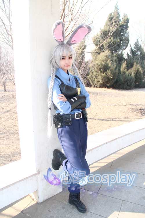 ディズニー　ズートピア　 ZOOTOPIA 　ジュディホップス Judy 　風　映画Ver. ハロウィン コスチューム コスプレ衣装 ｜au PAY  マーケット