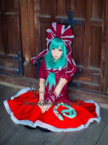 東方Project 鍵山雛 風 衣装+ウィッグ コスプレ衣装 完全オーダ