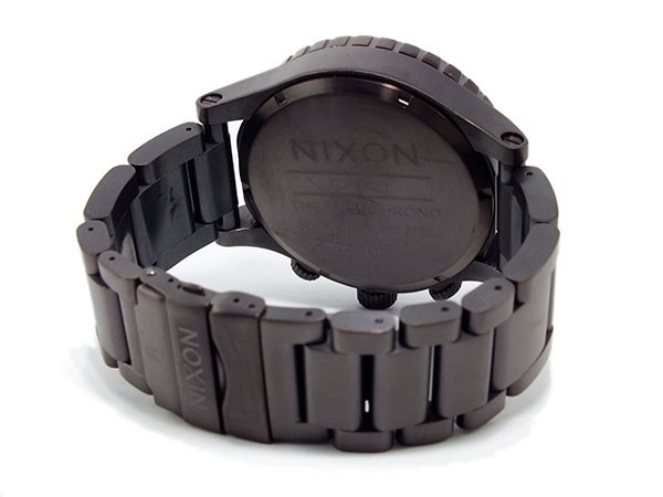 100%新品大得価ニクソン NIXON 腕時計 51-30 A083-1073 タイガーアイ 腕時計(アナログ)