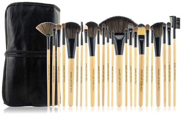 メイクブラシセット、化粧ブラシセット、お洒落な専用収納ケース付き24