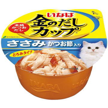 いなばペット　金のだしカップ　ささみ かつお節入り ７０ｇｘ４８個（ケース販売）の通販は 5,597円