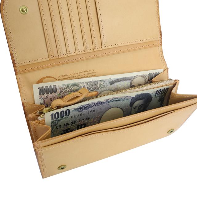 【商品レビューで＋5％】コルボ CORBO 長財布 財布 長サイフ メンズ 革 corbo. SLATE 8LC-0404_5