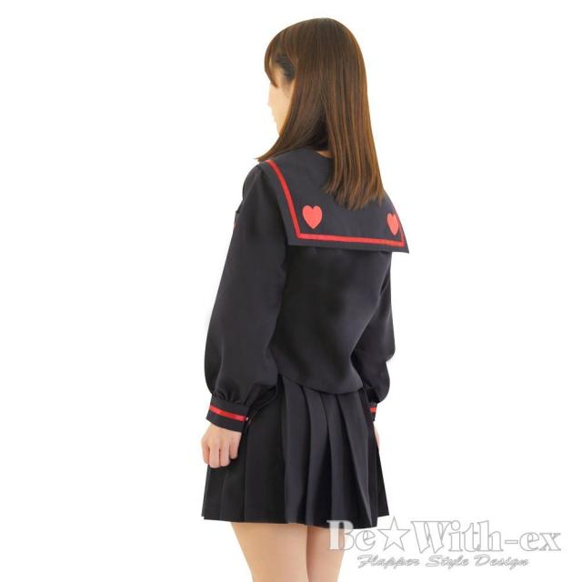 ドキドキ ハートのセーラー服 コスプレ衣装 女子高制服 パーティー ハロウィンに A0591nbの通販はau Pay マーケット Zaccaz ザッカス