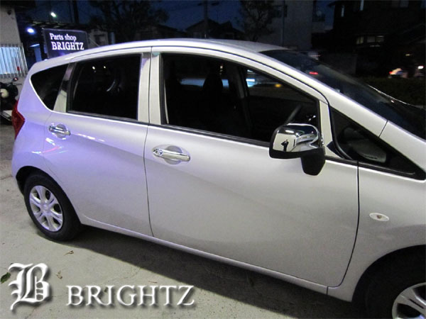 BRIGHTZ ノート E12 NE12 超鏡面ステンレスメッキピラーパネル バイザー無用 8PC PIL−SIL−269の通販は BRIGHTZ ノート E12 NE12 超鏡面ステンレスメッキピラーパネル バイザー無用 8PC PIL−SIL−269の通販は