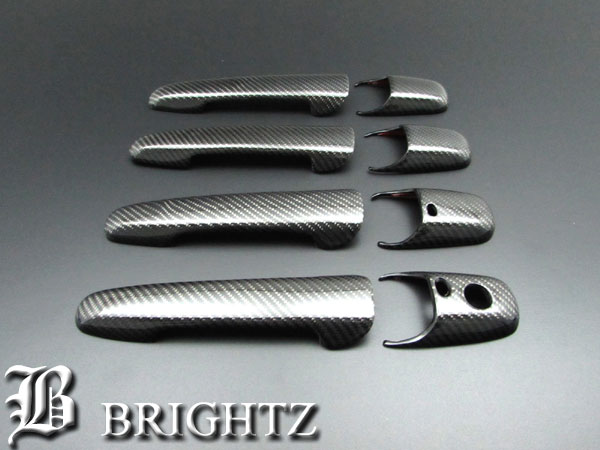 BRIGHTZ アクセラ BK リアルカーボンドアハンドルカバー ノブ アドバンストキー対応 DHC−NOBU−048の通販は 11,270円