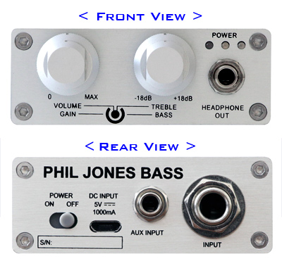 Phil Jones Bass モバイルヘッドホンアンプ Bighead Ha 1 Silver フィルジョーンズ の通販はau Pay マーケット 楽器de元気