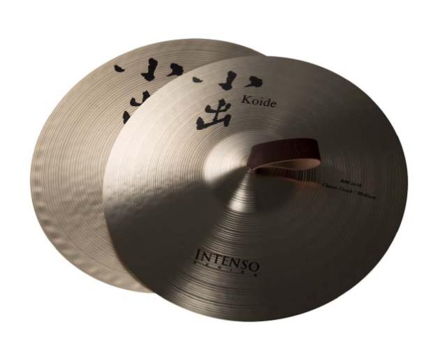 Koide Cymbal 18インチ 合せシンバル（２枚組） インテンソ“808”〈小出シンバル〉【Made in Japan】