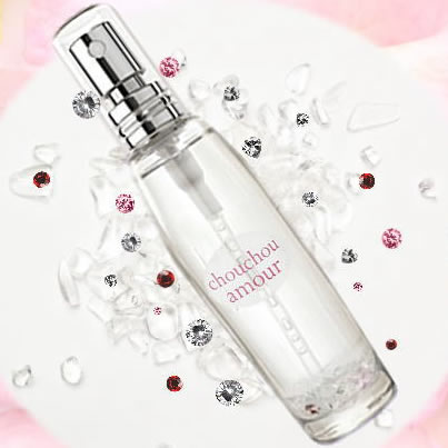 ●送料無料☆フェロモンIN桜と煌めきのミラクルフレグランス【シュシュアムール（無香料香水プレゼント付き） ３個セット】materi36P6 ○送料無料☆フェロモンIN桜と煌めきのミラクルフレグランス【シュシュ