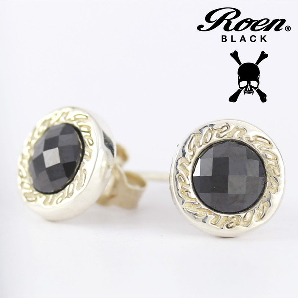 メンズジュエリー シルバー925 キュービック スタッドピアス ブランド Roen Black ロエン ブラックの通販はau Pay マーケット Gradior