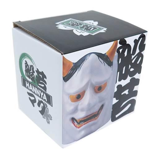 ◇ 陶器製マグカップ/般若（アニメグッズ）プレゼント、贈り物、お土産