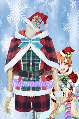 ラブライブ School Idol Project Lovelive Srカード クリスマス サンタ 星空凛 風 コスプレ衣装 K4040の通販はau Pay マーケット ティアーモショップ