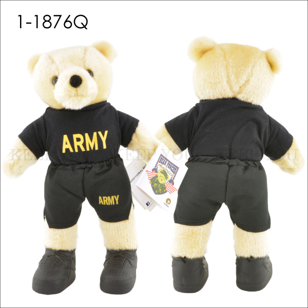 テディベア ARMY ＆ AIR FORCE 約25cm 空軍 軍隊 MILITARY TEDDY BEARS