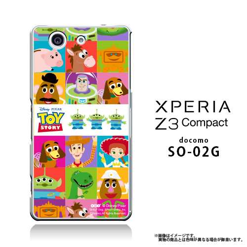 Xperia Z3 Compact So 02g ケース Disney ディズニー ピクサー トイストーリー All Cast Toystory パズ ウッディ Z3c の通販はau Pay マーケット M Fａｃｔｏｒｙ