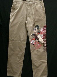 カラクリ魂　和柄　抜刀娘　妃那　バンダナ付チノパンツ　　KARAKURI