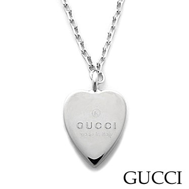 グッチ 272605-J8500/9000 ハートモチーフ ネックレス GUCCI 272605-j8500-9000/importの通販は