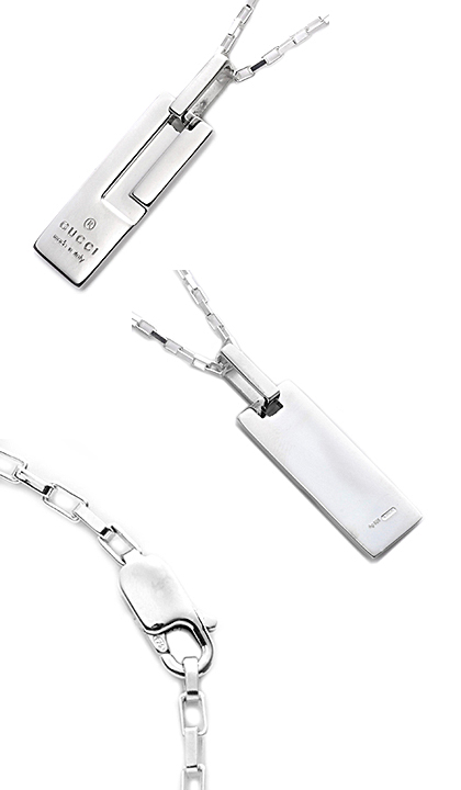 グッチ 145170-J8400/8106 ペアネックレス/2個セット/BOXラッピング