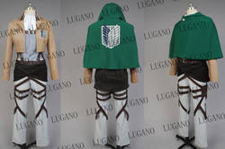 『進撃の巨人』（しんげきのきょじん、attack on titan） 進撃の巨人 ★リヴァイ 調査兵団 コスプレ衣装 cosplay コスチューム の通販はその他コスチューム