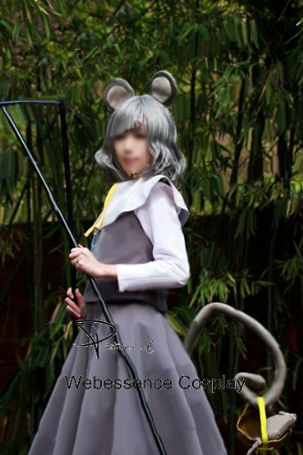 東方project　 東方星蓮船 ナズーリン風　　コスプレ衣装 cosplay コスチューム 東方Project 東方星蓮船 ナズーリン風 衣装＋ウィッグ コスプレ