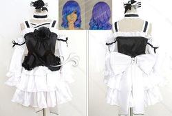 VOCALOID 　ボーカロイド　 　ANTI-THE∞HOLiC 鏡音リン　衣装＋ウイッグ　コスプレ衣装 cosplay コスチューム VOCALOID ボーカロイド ANTI-THE∞HOLiC 鏡音リン 衣装＋ウイッグ