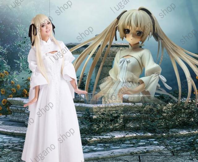 ヨスガノソラ 縁の空 春日野 穹 （かすがの そら）風 衣装+ウイッグ+靴