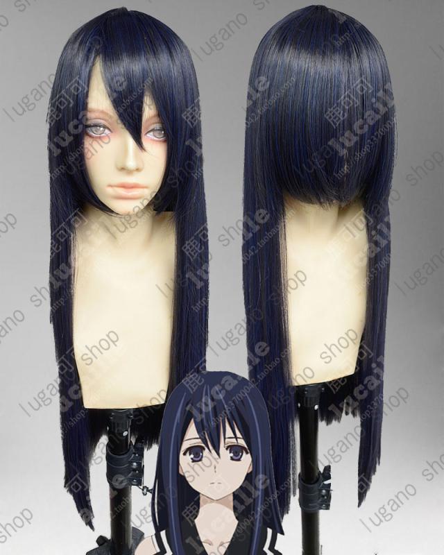 極黒のブリュンヒルデ 黒羽 寧子 風 衣装＋ウイッグ コスチューム