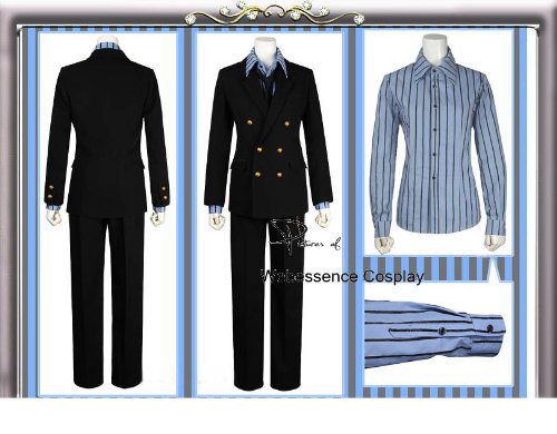 ONE PIECE（ワンピース）サンジ風 ウィッグ 付きセット コスチューム