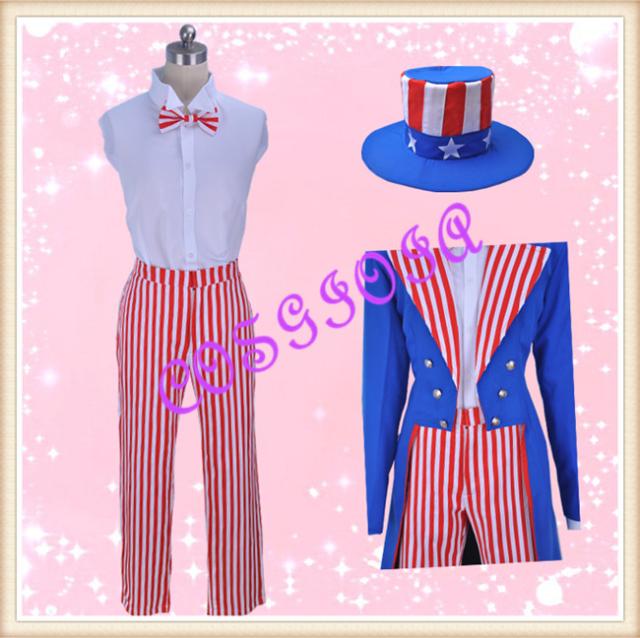 コスプレ衣装 コスチューム コスプレ クリスマス ハロウィン 紳士服 アメリカ合衆国 エリート コレクション ギフト 民族衣装 コスプレ衣装 コスチューム コスプレ クリスマス ハロウィン 紳士服