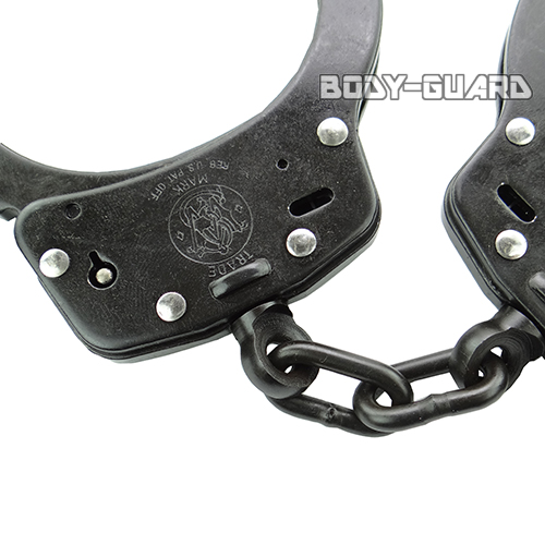 S&W スミス&ウェッソン ハンドカフ 手錠 M100-1 鍵付き 黒 S&Wスミス&ウェッソン手錠 M100-1 ブラック(ガンブルー) S&W スミス