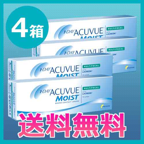 送料無料 ワンデーアキュビューモイストマルチフォーカル 4箱 1箱30枚入 1日使い捨て遠近両用コンタクトレンズ の通販はau Pay マーケット さくらコンタクト