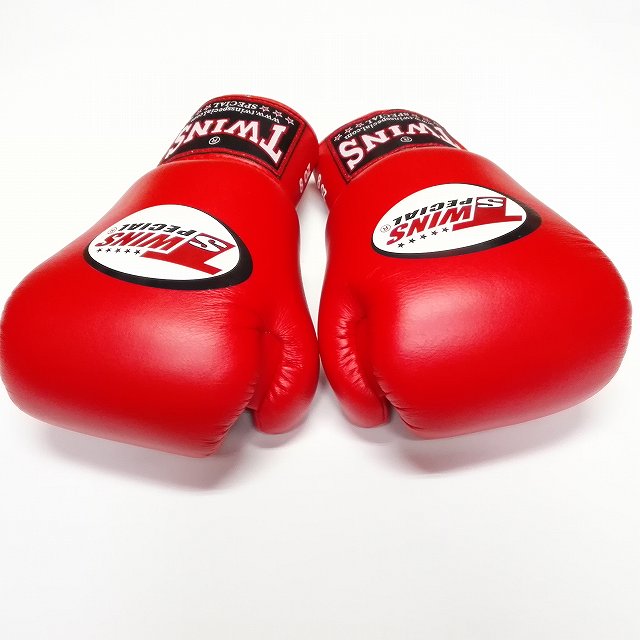新品 正規 TWINS 本格 ボクシンググローブ 赤 /サイズ選択/8/10