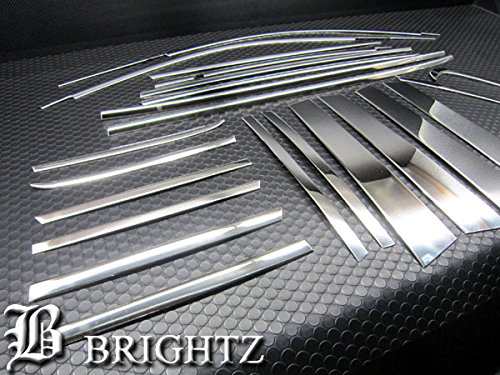 BRIGHTZ BMW E84 X1 超鏡面ステンレスメッキピラー ウィンドウモール セット 無用 22PC WIN−SET−010｜au PAY  マーケット