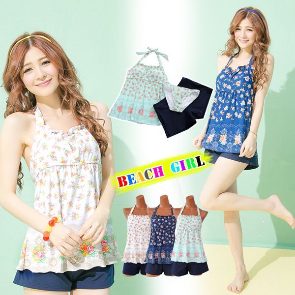 水着 ワンピース 水着 タンキニ 水着 セット 水着 レディース 体型カバー フィットネス セパレート 花柄 大きいサイズ 30の通販はau Pay マーケット Belle ショップ