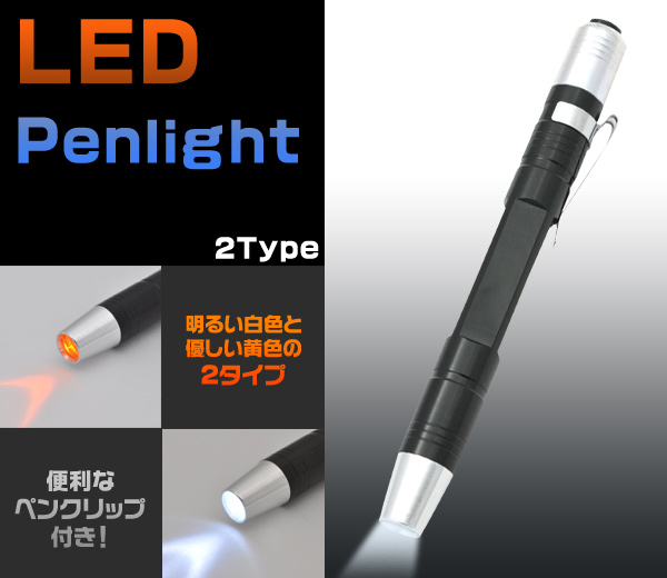 Ledペンライト ノック式 On Off簡単 ミニ懐中電灯 防災グッズ アウトドア レジャー キャンプ 野外活動 の通販はau Pay マーケット Wil Mart