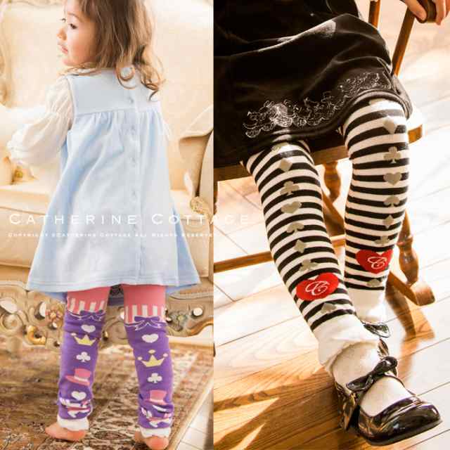 子供服 女の子 子供タイツ キッズ ベビー アリス柄レギンス Allice Kollektion With Bunny Yup6 Tk6025の通販はau Pay マーケット キャサリンコテージ Au Pay マーケット店