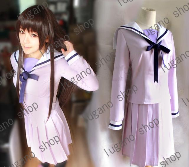 ノラガミ　野良神　一岐日和　ハロウィン　 風　衣装＋ウイッグ　コスチューム、コスプレ 衣装