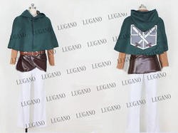 『進撃の巨人』（しんげきのきょじん、attack on titan） 訓練兵団　エレン・イェーガー （マント付）　 コスプレ衣装 の通販は