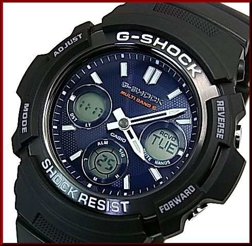 カシオ G Shock Casio Gショック ソーラー電波腕時計 メンズ ブラック ネイビー 海外モデル Awg M100sb 2aの通販はau Pay マーケット Bright